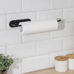 Держатель для бумажных полотенец подвесной Доляна 26?1.5?12 см, чёрный