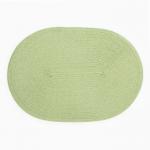 Салфетка сервировочная «Овал», светло-зелёная, 45?30 см