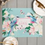 Набор салфеток на стол Love, 40?29 см, 2 шт.