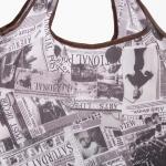 Сумка хозяйственная без застежки, 36?0.5?58 см, бежевая