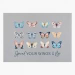 Набор салфеток на стол «Доляна» You Wings, 2 шт., ПВХ 40?29 см