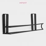 Держатель для полотенец навесной Доляна, 27?7.5?9.5 см, чёрный