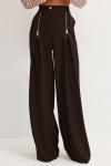 Брюки LYUSHe 4159 горький шоколад