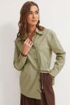 Блуза LYUSHe 4152 оливка новый