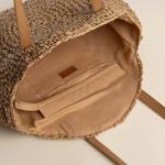 Сумка женская SL Home, ручное плетение, хлопок, длина ручек 30 см, 45?43 см