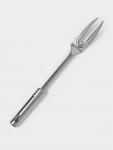 Вилка для мяса Доляна «Стандарт», h=33 см, нержавеющая сталь, серебристая