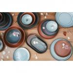 Блюдо Magistro Garland, 24?13.7?2.7 см, овальное, фарфор, синее