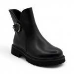 Ботинки демисезонные А808-1 черные п/п