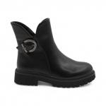 Ботинки демисезонные А808-1 черные п/п