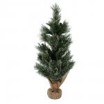 Ель 60 см, 58 веток, твердые иглы + ПВХ