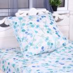 *Постельное бельё 1.5-спальное «Атра. Эвкалипт», бязь