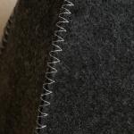 Набор шапок для бани и сауны «Классический», 4 предмета, полиэфир, тёмный/светлый, «Добропаровъ»