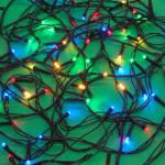 СНОУ БУМ Гирлянда эл. вьюн 14м, 180 LED,мультицвет, 8 реж, ПВХ черный, 220В
