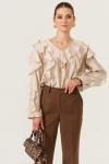 Блузка женская 103243 (Бежевый)