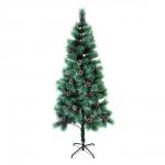 Ель-сосна с шишками 200 веток, 180 см, 26-15