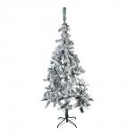 Ель 180 см, 380 веток, снежная, флокирование, ПВХ, 26-19