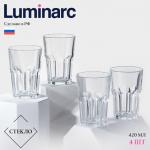 Набор стаканов Luminarc Tasting Time, 420 мл, 4 шт., стекло, прозрачный