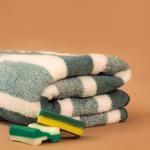 Полотенце банное «Этель. Геометрия», 70?140 см, зелёное