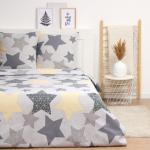 Постельное бельё 1.5-спальное LoveLife «Звезды», бязь