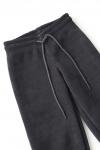 Брюки утепленные вельветовые Baggy графит
