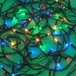 СНОУ БУМ Гирлянда эл. вьюн 9м, 100 LED, мультицвет, 8 реж, ПВХ черный, 220В
