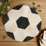 Коврик - сидушка для бани и сауны «Мяч», 45?45 см, 70% полиэфир, 30% шерсть, «Добропаровъ»