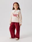 Брюки детские для девочек Baxel бордовый