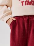 Брюки детские для девочек Baxel бордовый