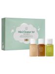 KAINE Очищающий набор масло, гель, пенка Mini Cleanser Set 30ml*3шт