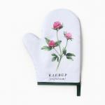 Варежка-прихватка «Клевер», 20?27 см,100% п/э