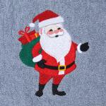 Набор в мешочке «Этель. Дедушка Мороз»: полотенце 35?60 см, тёрка 7.7?3.7?3 см