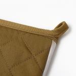 Варежка-прихватка «Этель» Esthetics, 20?28 см, саржа, хлопок 100%, ватин 250 г/м?