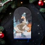 Варежка-прихватка новогодняя «Этель» Holiday 15?28 см, саржа, 100% хл, ватин 250 г/м?