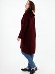 Кардиган с капюшоном белорусский бордовый