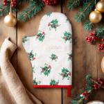 Варежка-прихватка «Этель» Christmas melody, 20?28 см, саржа, хлопок 100%, ватин 250 г/м?