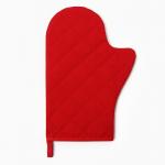 Варежка-прихватка «Этель» Christmas melody, 20?28 см, саржа, хлопок 100%, ватин 250 г/м?