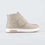 бежевый ботинки женская Войлок