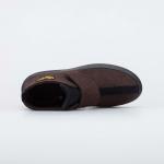 коричнев. ботинки мужская Войлок