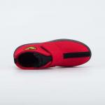 красный ботинки мужская Войлок