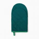 Варежка-прихватка новогодняя «Этель» Red Square 15?28 см, саржа, 100% хл, ватин 250 г/м?