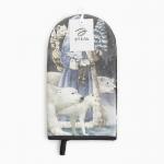 Варежка-прихватка новогодняя «Этель. Мгновения зимы 15?28 см, саржа, 100% хл, ватин 250 г/м?