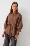 Блуза LYUSHe 4194 коричневый