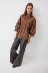 Блуза LYUSHe 4194 коричневый