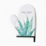 Варежка-прихватка «Алоэ вера», 20?27 см,100% п/э