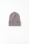 *Шапка Бини вязаная асфальт