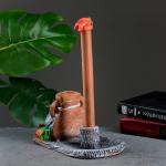 Держатель для бумажного полотенца "Амфора и перцы" 20х12х11см