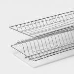 Комплект посудосушителей с поддоном для шкафа 60 см, 56,5?25,6 см, цинк