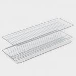 Комплект посудосушителей с поддоном для шкафа 80 см, 76,5?25,6 см, цинк