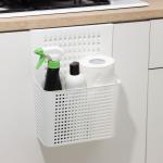 Корзина для хранения навесная на дверцу «Лофт», 24,5?9,5?31,5 см, белый