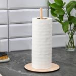 Держатель для бумажных полотенец Доляна, 27.6?16?0.6 см, дерево